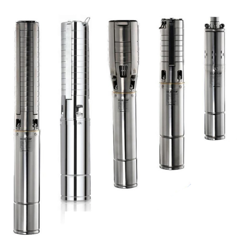 5inch 6inch DC Brushless Stainless Steel Deep Well Solar Submersible Water Pump for Agriculture Irrigation