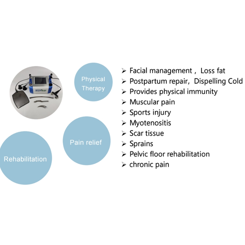 Dual Mode High Frequency Therapy Machine Deep Tissue Pain Relief Therapy Device