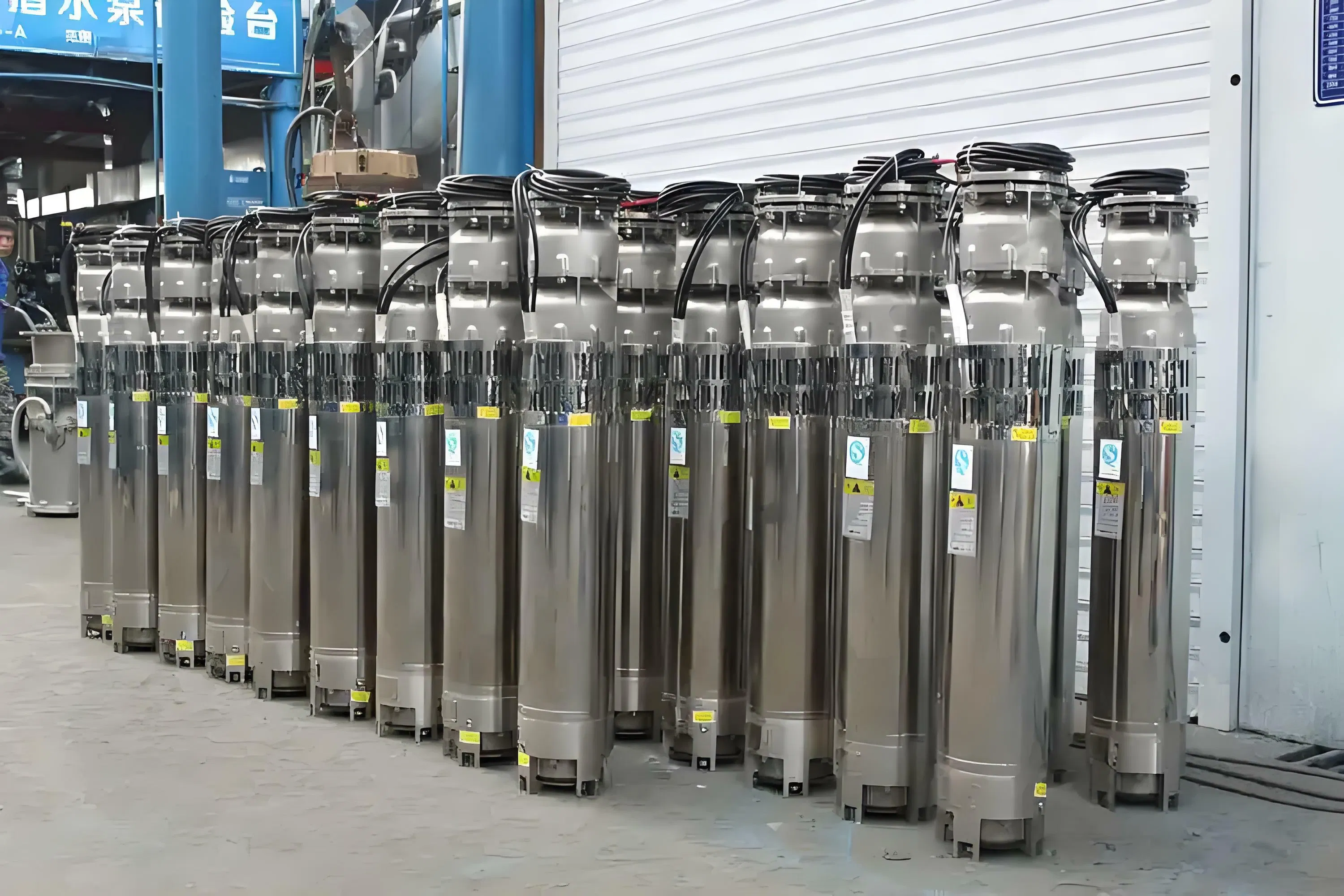 High Efficiency AC Submersible Pump for Solar Water Solutions