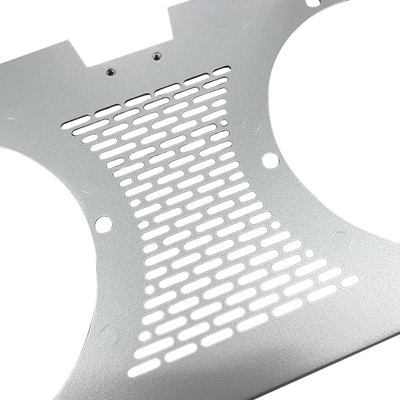 Sheet Metal Fabrication Powder Coating with Riveting Stainless Steel Grid