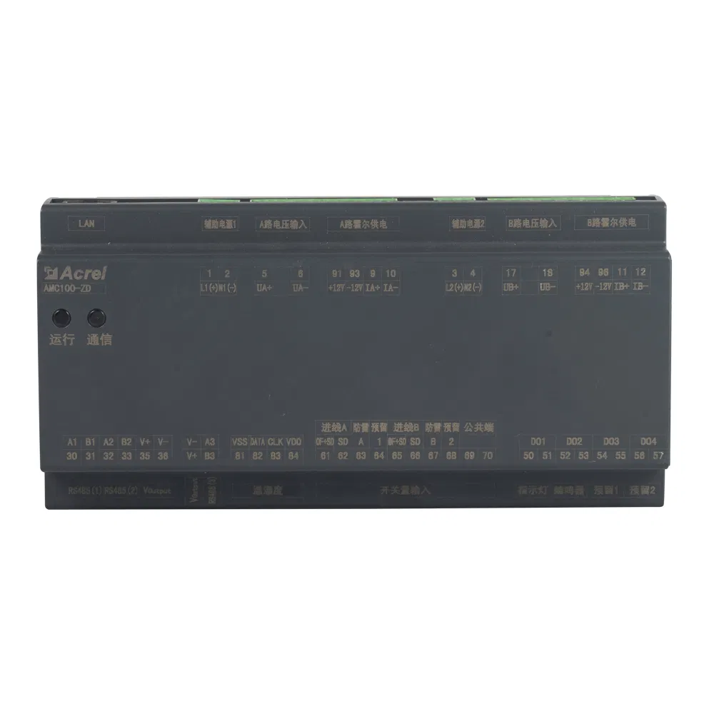 DC Precision Power Distribution Monitoring Measuring Device Amc100-Zd One Channel Temperature and Humidity Monitoring