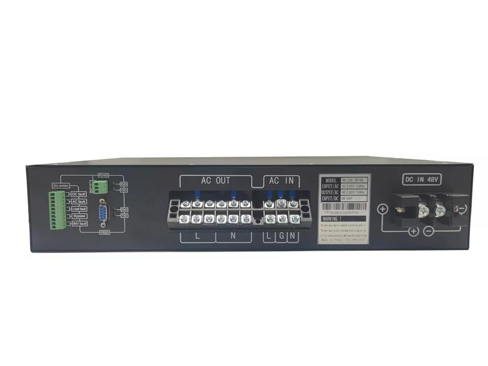 110VDC to 220VAC Rack Mount Electric Power Inverter