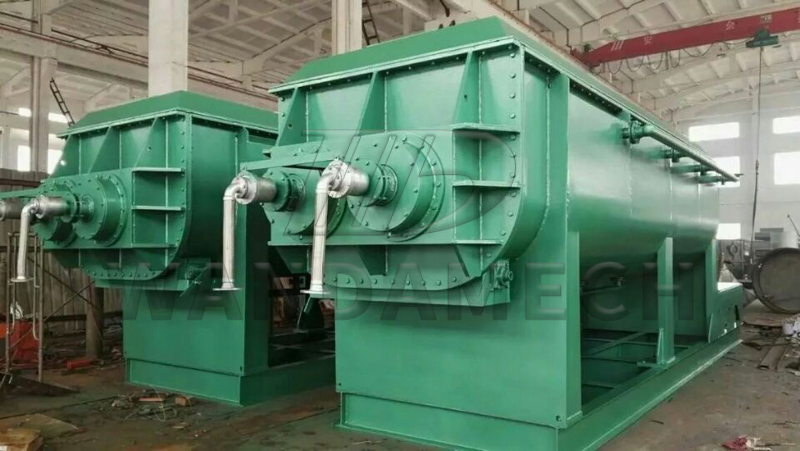 High-Efficiency Potassium Carbonate and Biological Potassium Fertilizer Drying Hollow Blade Drier Device with Energy-Saving and Environmental Protection