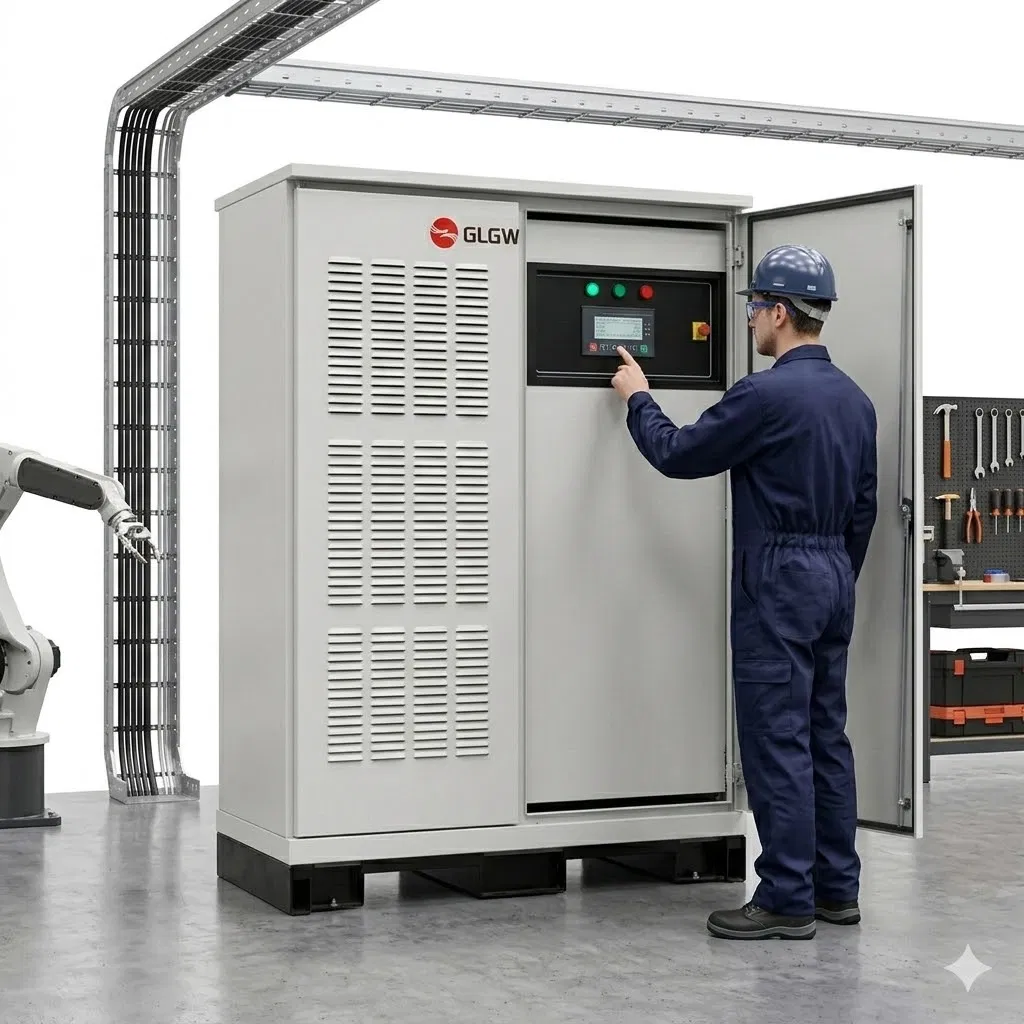 Hybrid Inverter System MPPT PCS EMS Industrial Commercial Solar Energy Storage