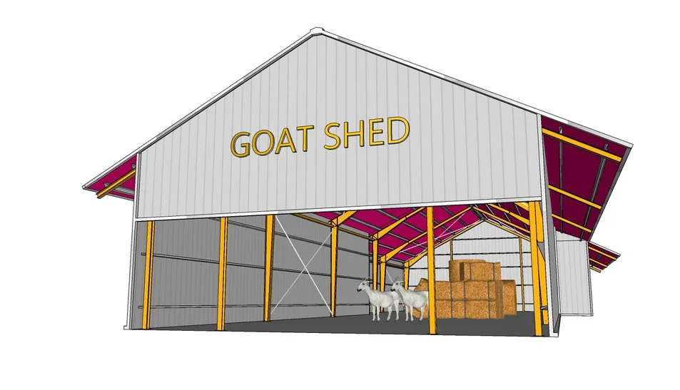 Goat Shed Detail 2