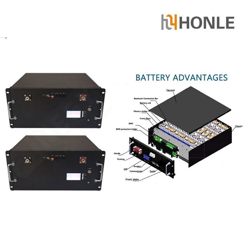 Advance Mbs 2026 Rack Mount Batterie LiFePO4 48V 51.2V Lithium Ion Battery with BMS for Solar Energy Storage System