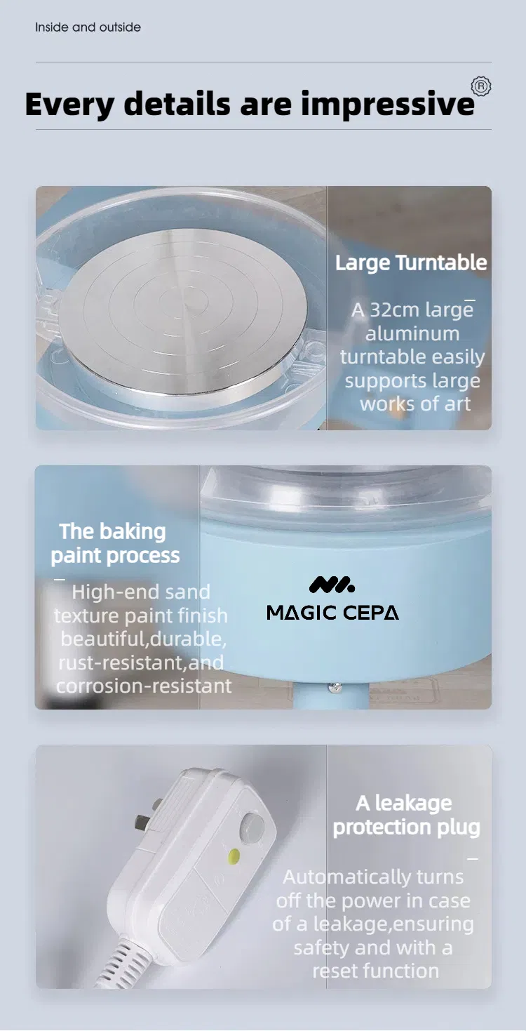 Pottery Wheel Features