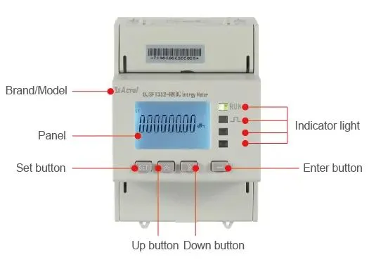 DC Energy Meter Front