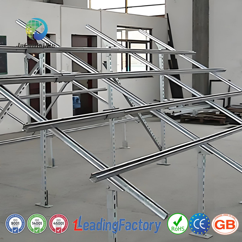 Jchx Hot-DIP Galvanized Steel Structure Solar Mounting Structures