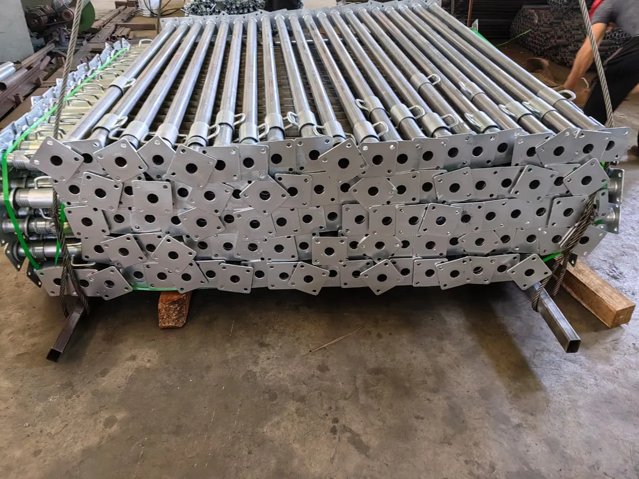 Adjustable Construct Adjust Shoring Prop Scaffold Screw Hot DIP Galvanized Concrete Props Building Materials