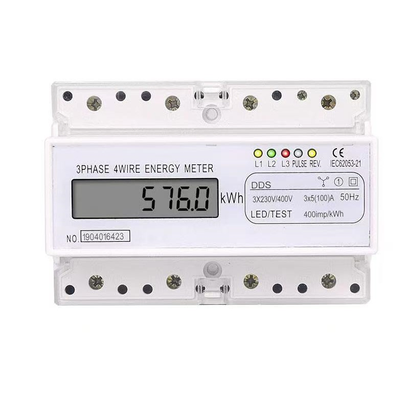 Smart Home Electricity Meter 220V Single-Phase Prepaid Meter IC Card Rechargeable Meter State Grid Standard