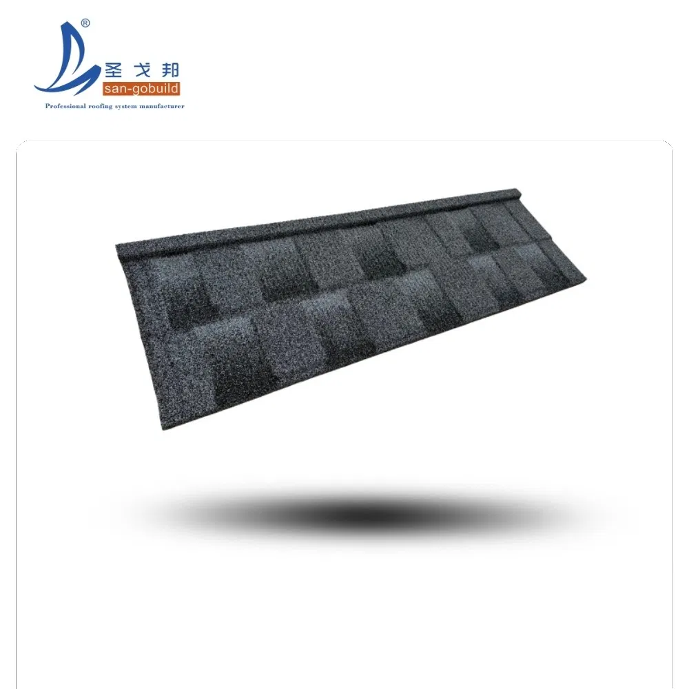 China Factory Price Stone Coated Metal Steel Roof Tile Green Building Materials in Kenya for Roof Houses