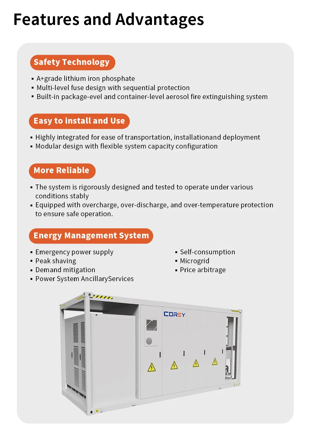 Energy Storage Architecture