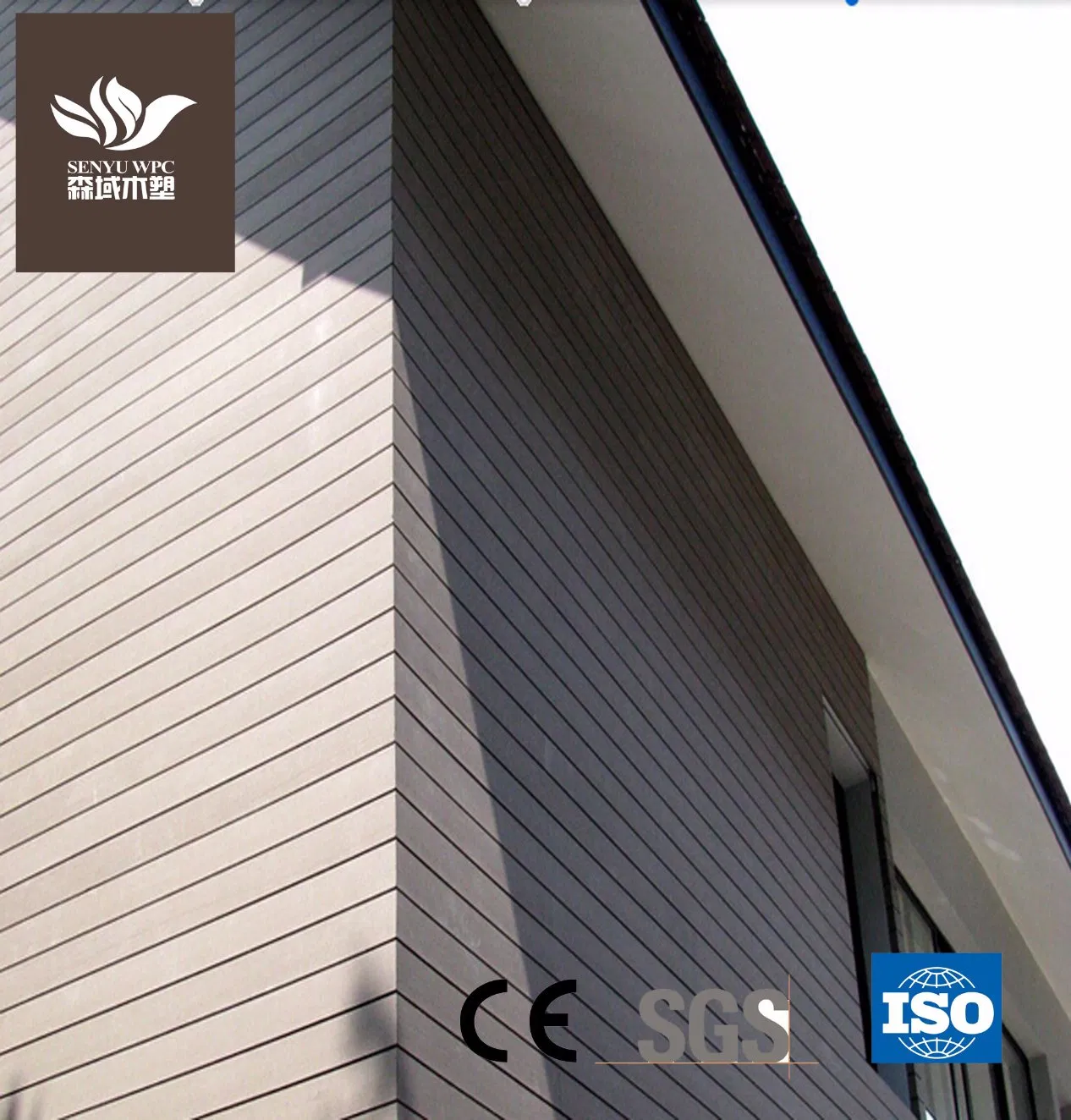 WPC Building Green Material of Wall Cladding