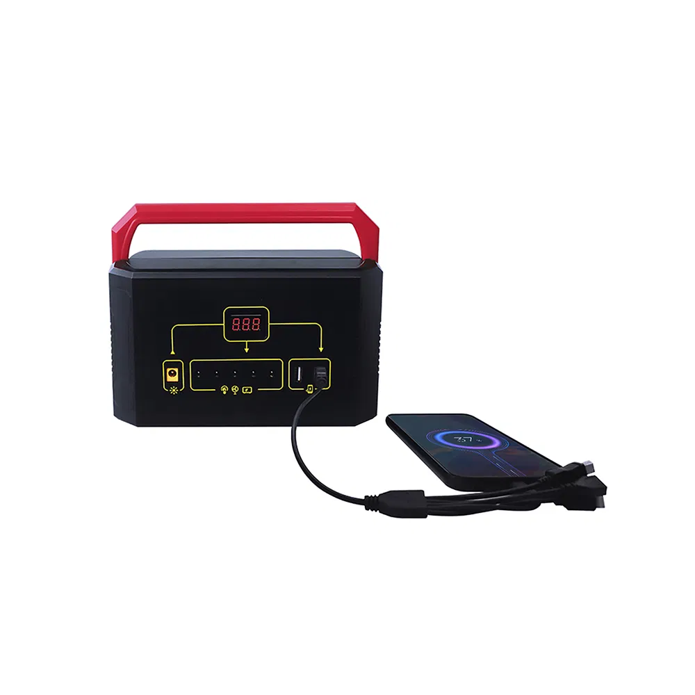 Solar Power Energy Home Application System Run DC TV and Fan