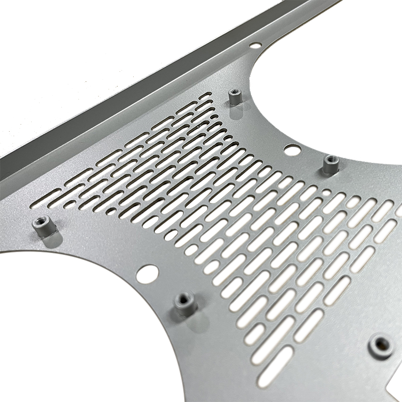 Sheet Metal Fabrication Powder Coating with Riveting Stainless Steel Grid