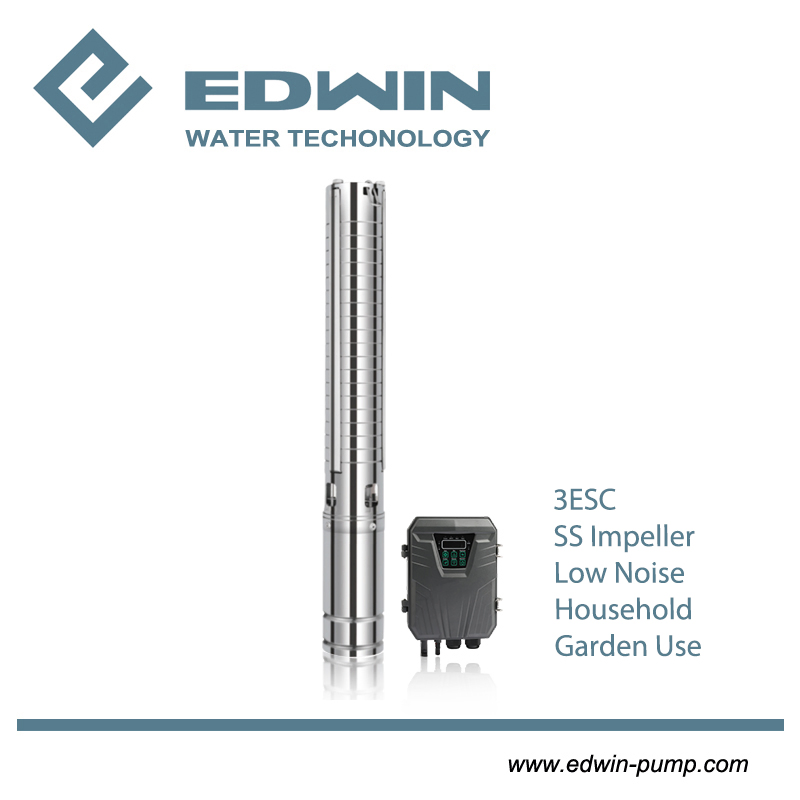 Energy-Saving Chinese Low Noise Vertical Solar Electric Submersible Water Pump Bomba De Agua Sumergible Solar