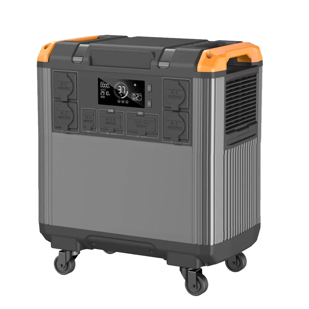 5000W Portable Power Station 5376wh 2.5hours Fast Charging Outdoor Camping/Home Use