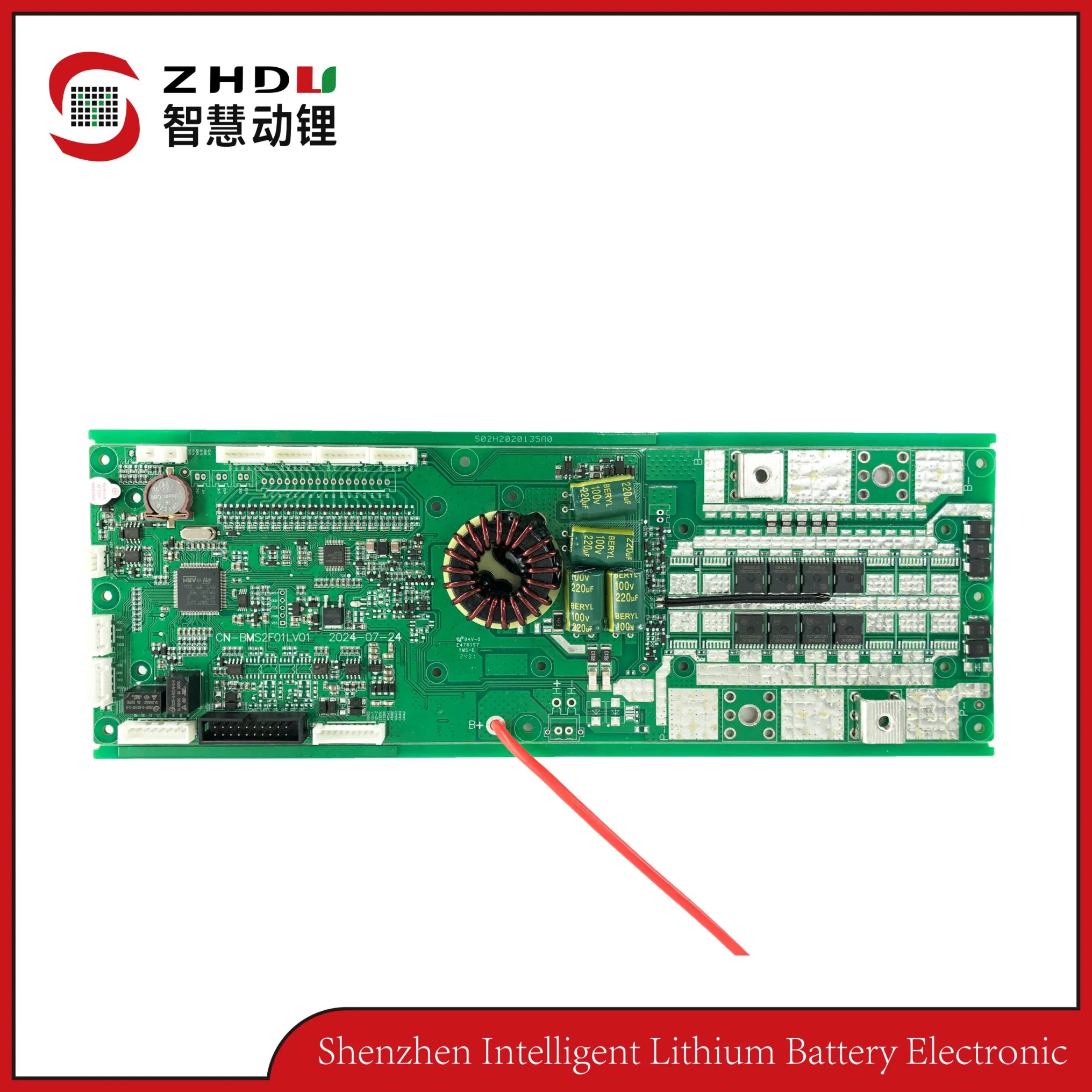 High-Efficiency 48V Smart Battery Management System for Home