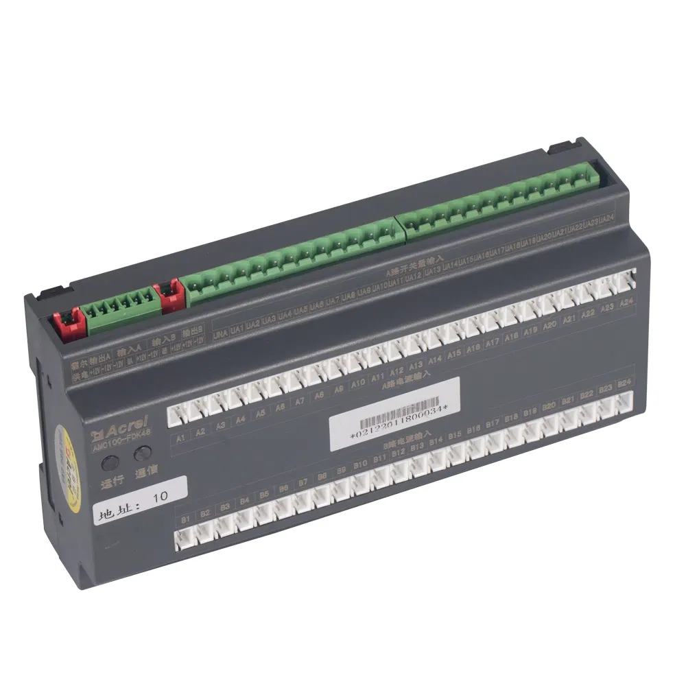 Acrel Amc16z-Fdk48 DC Multi-Circuit DIN Rail Monitoring Device with 48 Branch Full Electric Parameter and 1RS485 for Data Center