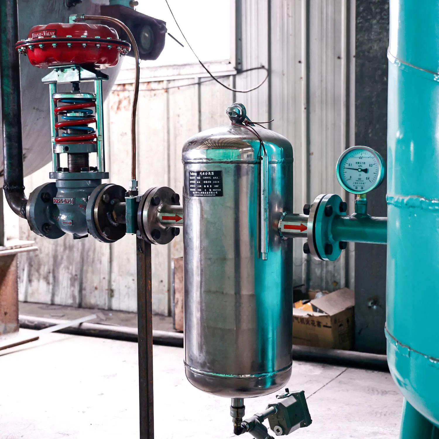 Npg Tire Pyrolysis Gas Device with Water-Cooled Cooling and 42% Efficiency