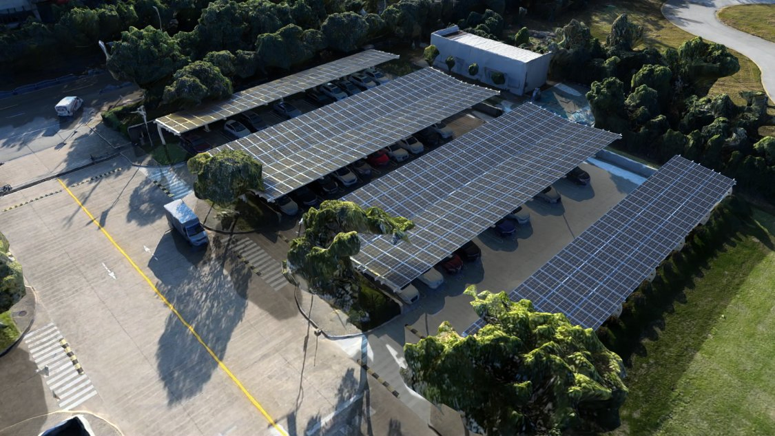 Jchx Solar Solar Modules Mounting Carport