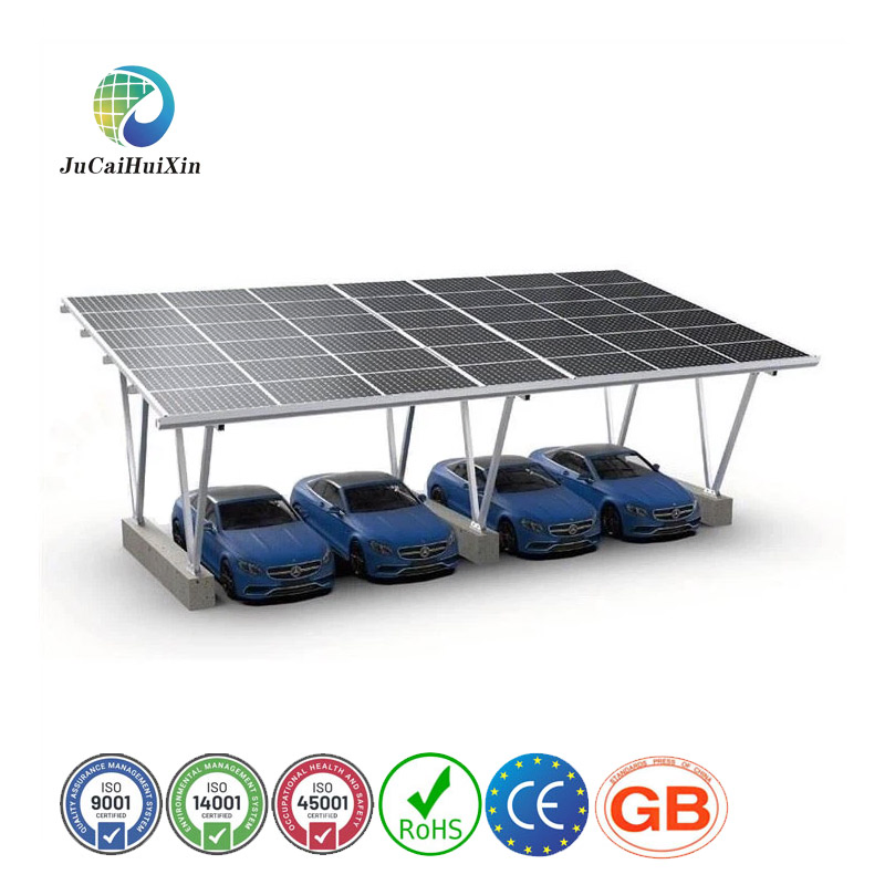 Factory Directly Supply Carbon Steel Solar Carport Mounting Structure