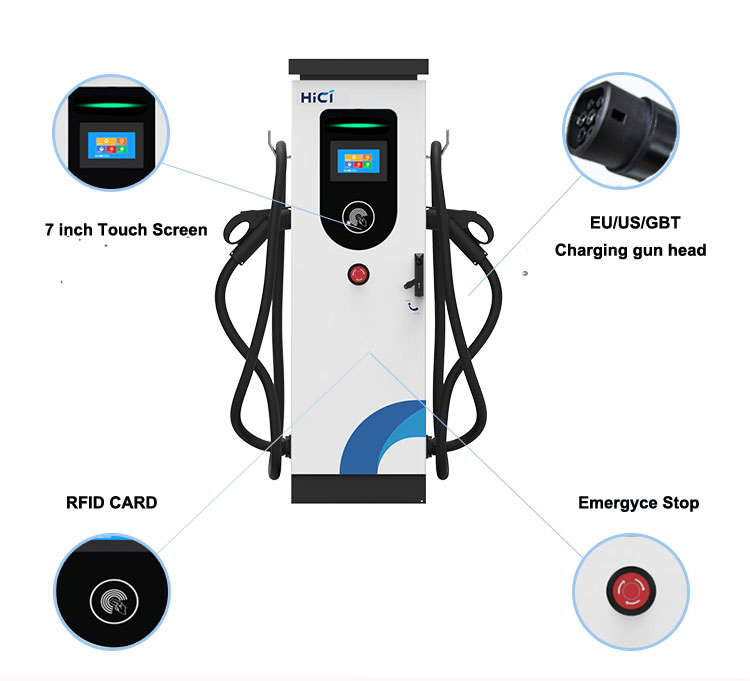 High-Performance 60kw 80kw CE Certified EV Charging Solution