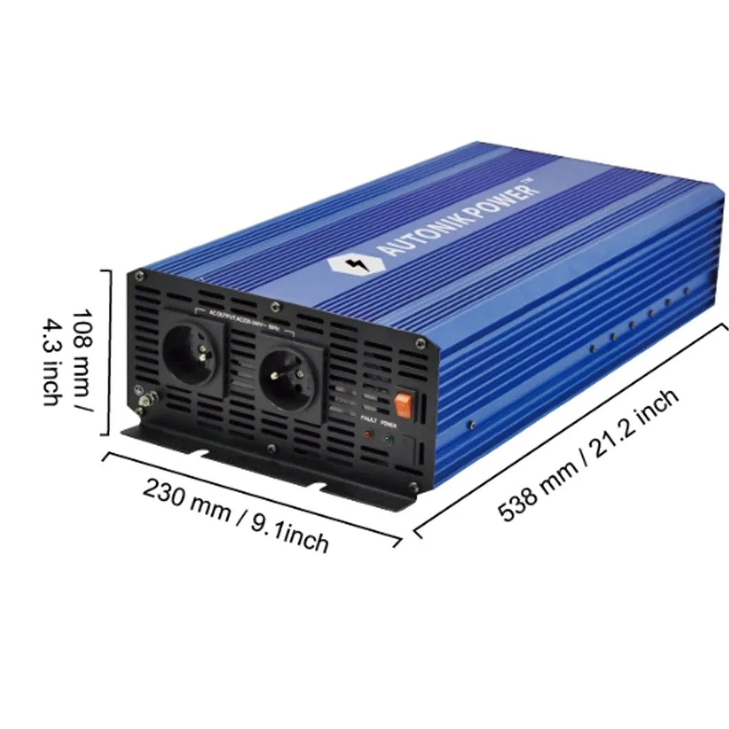 4000W Power Inverter Pure Sine Wave Car Power Inverter