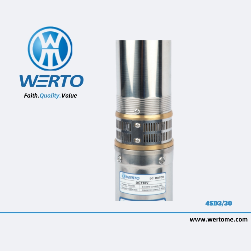 4SD3/30 Automatic Solar Water Pump Submersible with Efficient Brushless DC Motor Technology