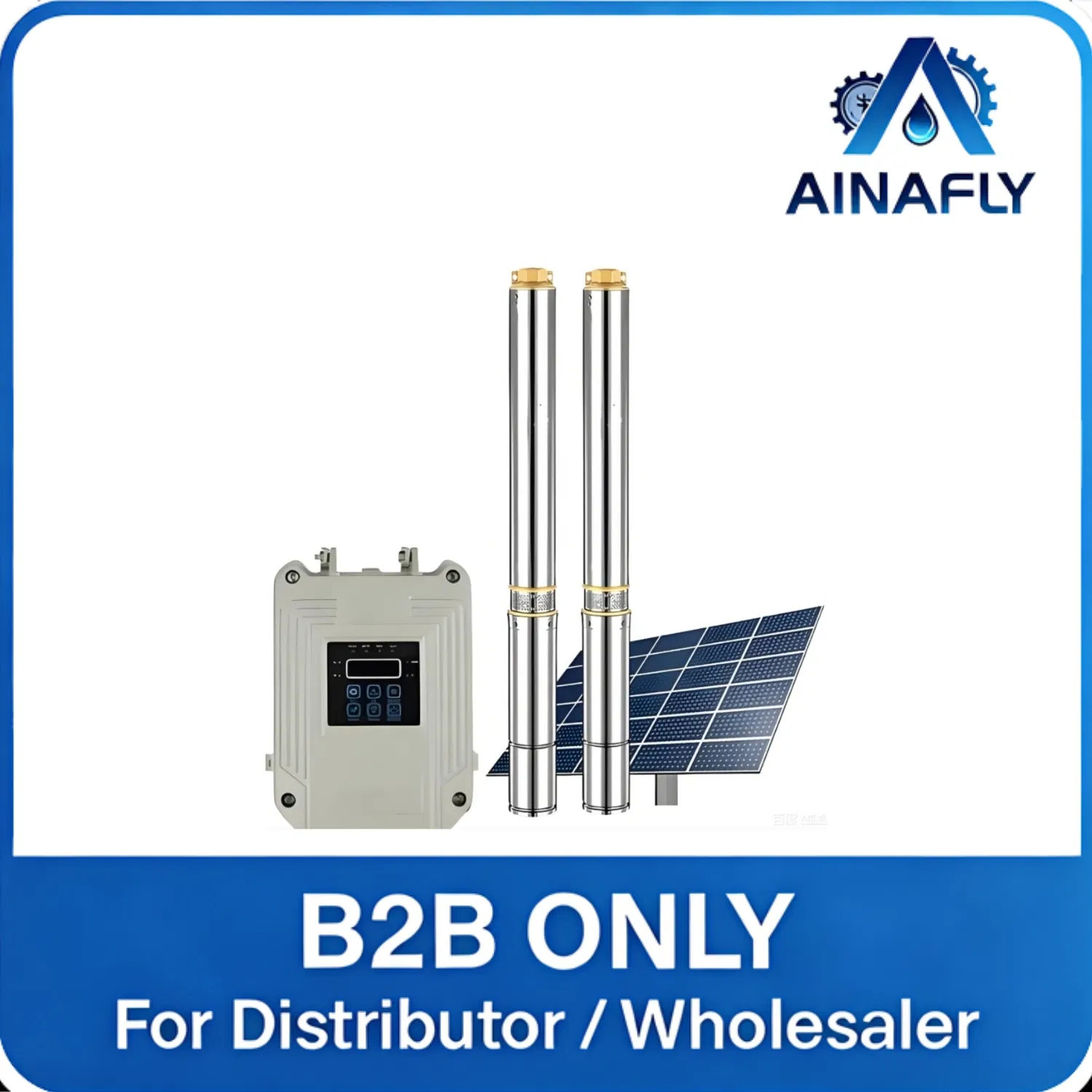 3fdc2.5/20-24/250 MPPT Controller Compatible Fdc Solar Pump for Rural Clean Water Projects