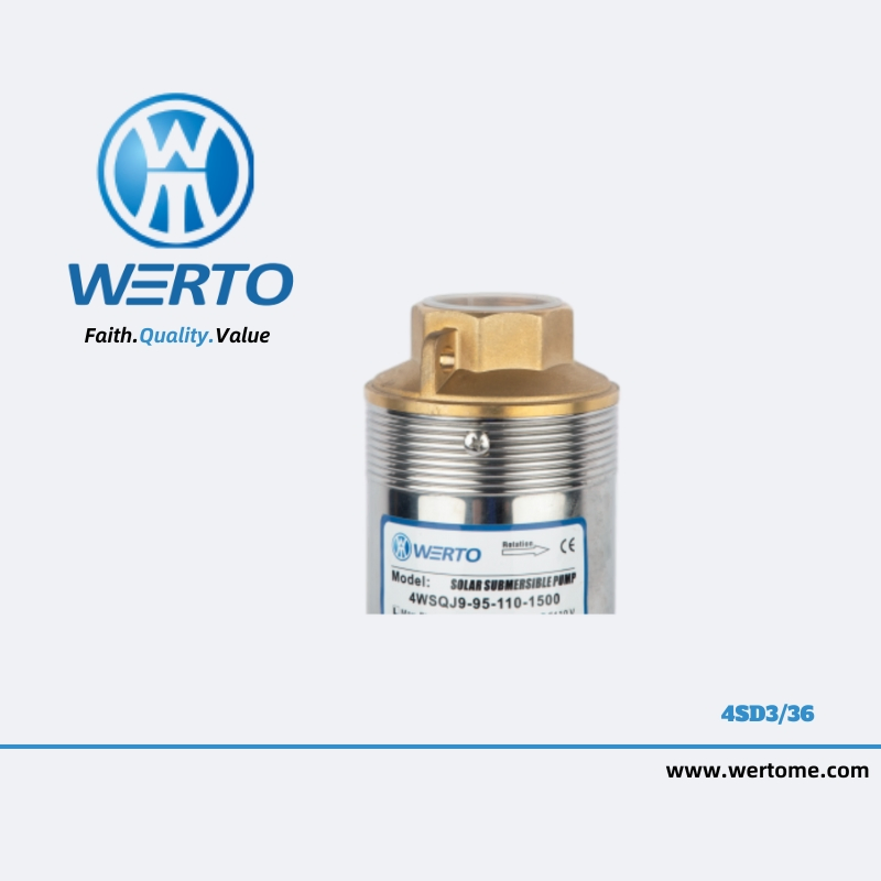 4SD3/36 Durable Deep Well Submersible Pump Solar Powered for Fresh Water Applications