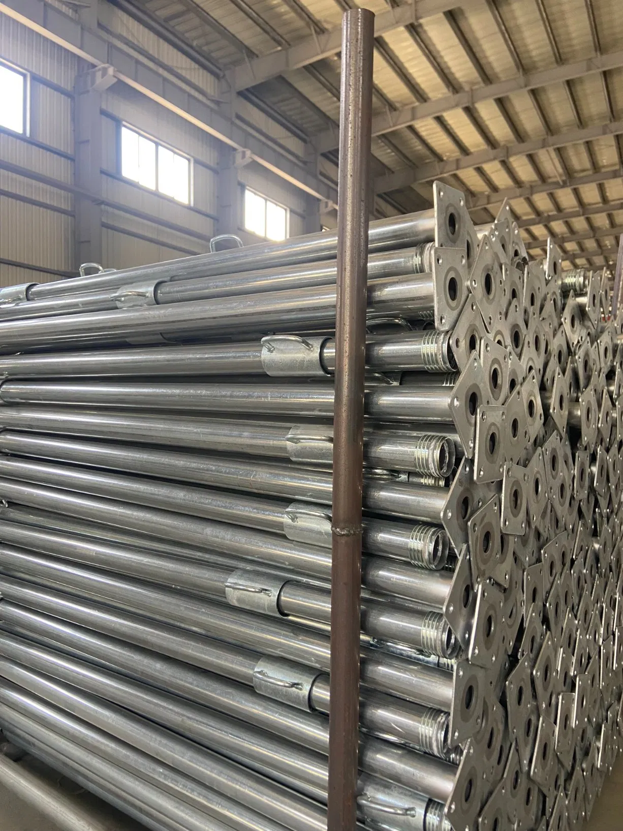 Adjustable Construct Adjust Shoring Prop Scaffold Screw Hot DIP Galvanized Concrete Props Building Materials