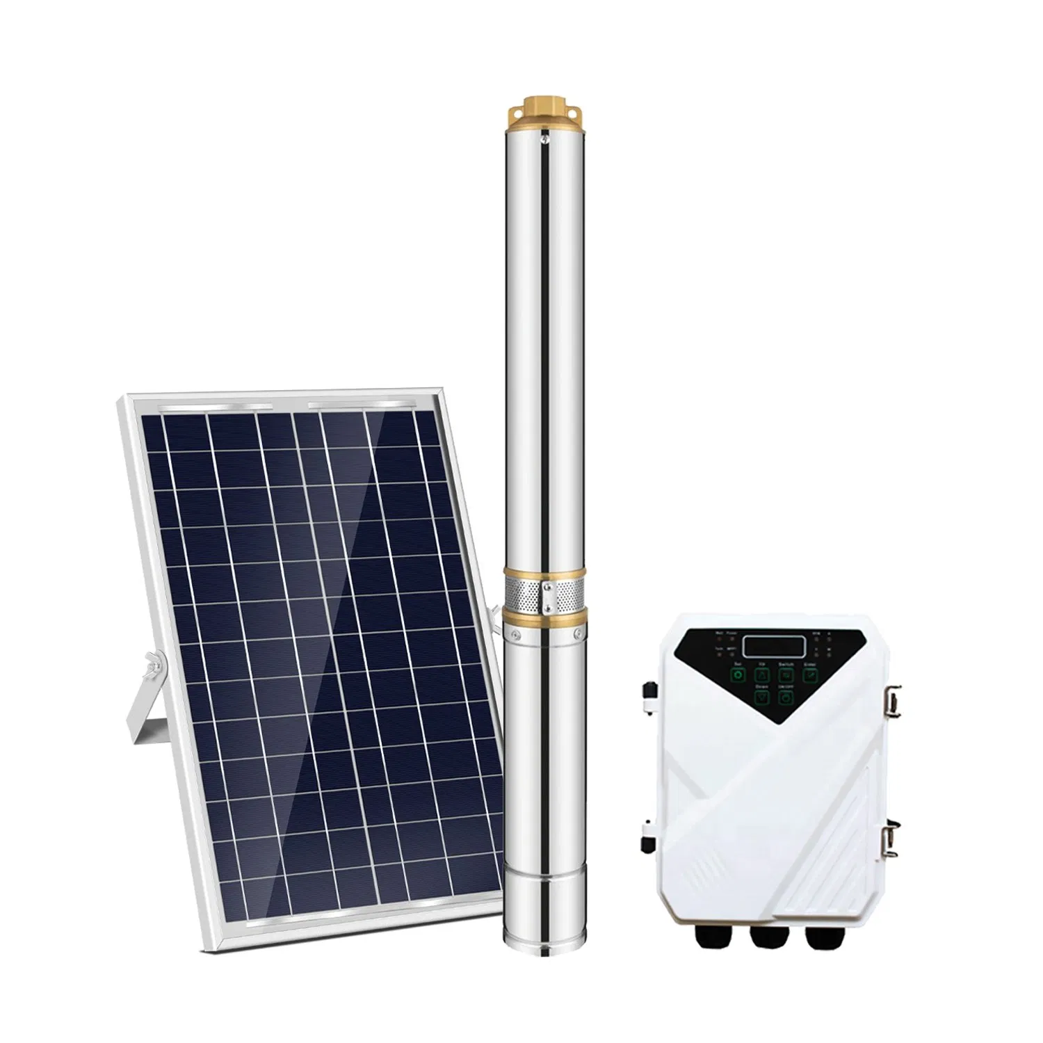 Manufacture Solar Stainless Steel Submersible Water Pump Electric Borehole Pump