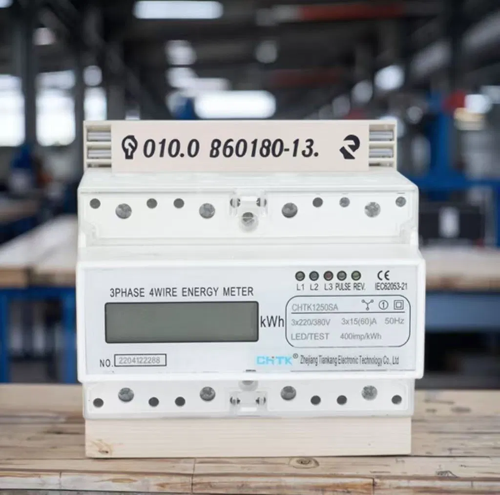 Smart Home Electricity Meter 220V Single-Phase Prepaid Meter IC Card Rechargeable Meter State Grid Standard