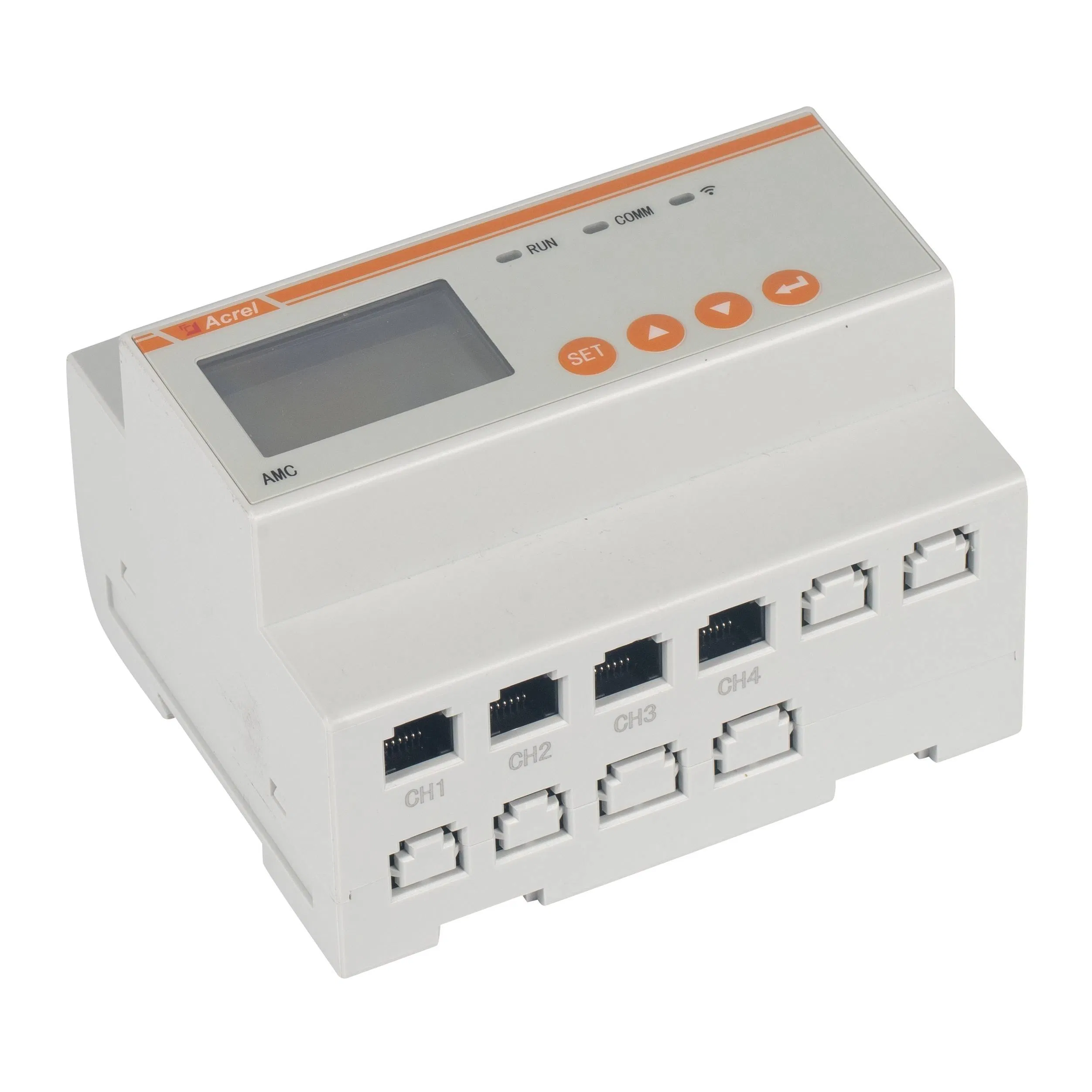Acrel Amc200L-8e3 Connect to 8 Three-Phase AC Circuits at The Same Time Power Monitoring Device LCD Display