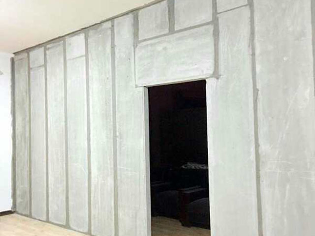 Sandwich Cement Wall Panel Green Building Material for School/Hospital/Bedroom