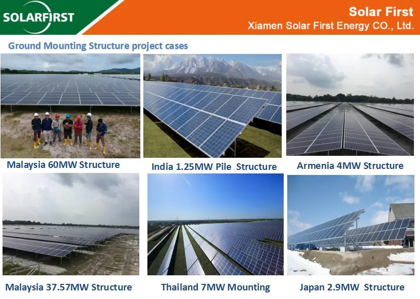 Ground Solar Mounting Structure 2