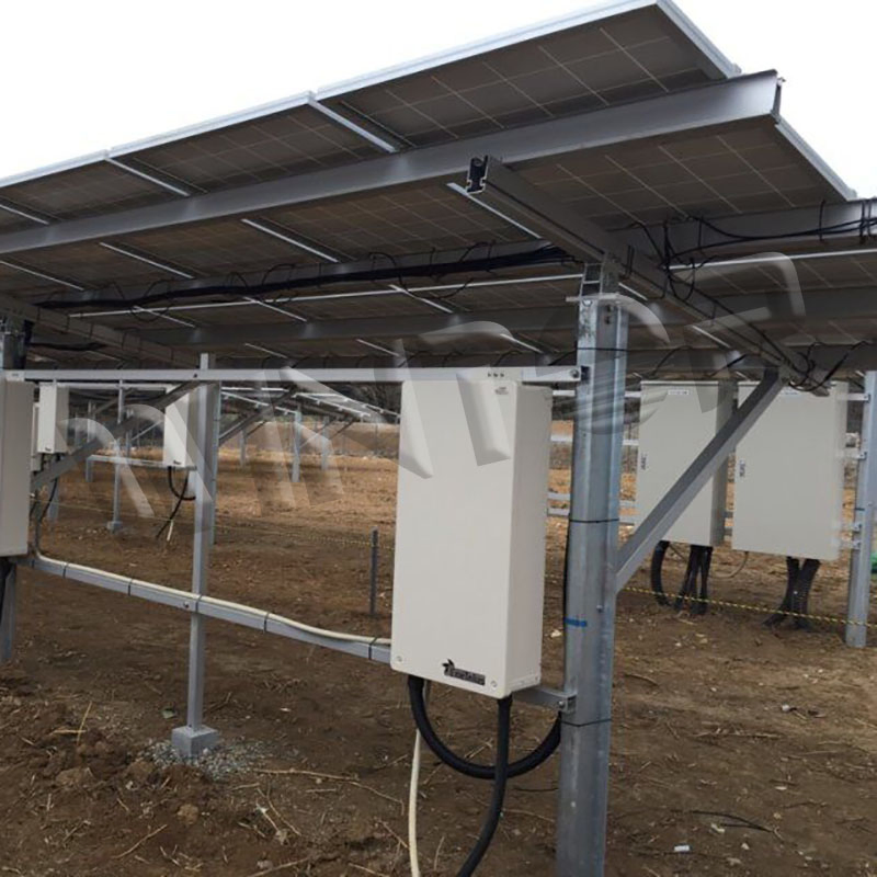 C Pile Ground Solar Mount Installation Structure