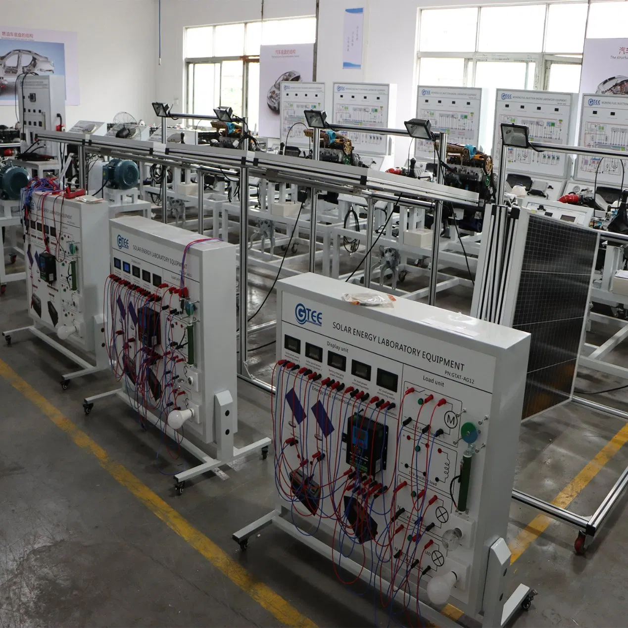 New Energy Solar and Wind Power System Educational Training Equipment