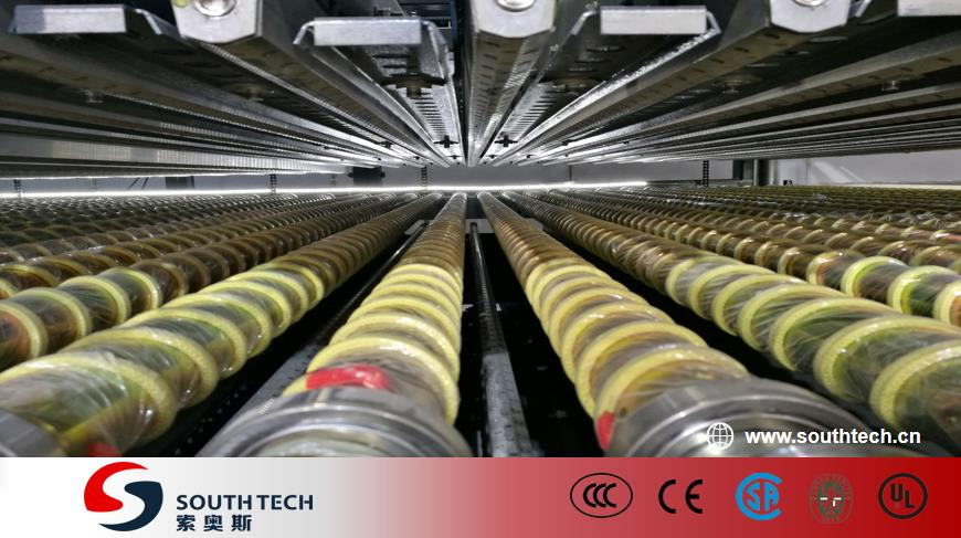 Southtech Energy Saving Zero Wind Mark Flat and Cross Bending Tempering Glass Processing Equipment with New Generation Vortech Convection Price (NTPWG-V Series)