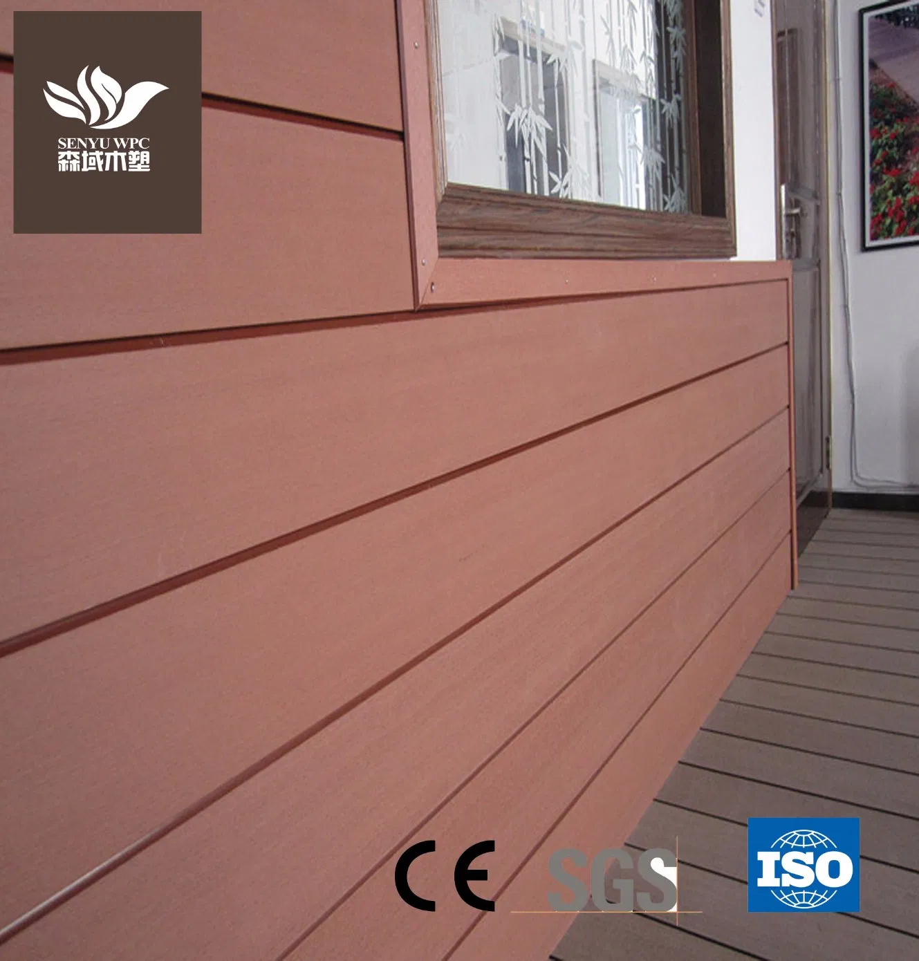 WPC Building Green Material of Wall Cladding