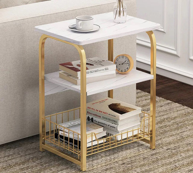 Modern New Style Home Living Room Furniture Wooden Metal Console Coffee Table