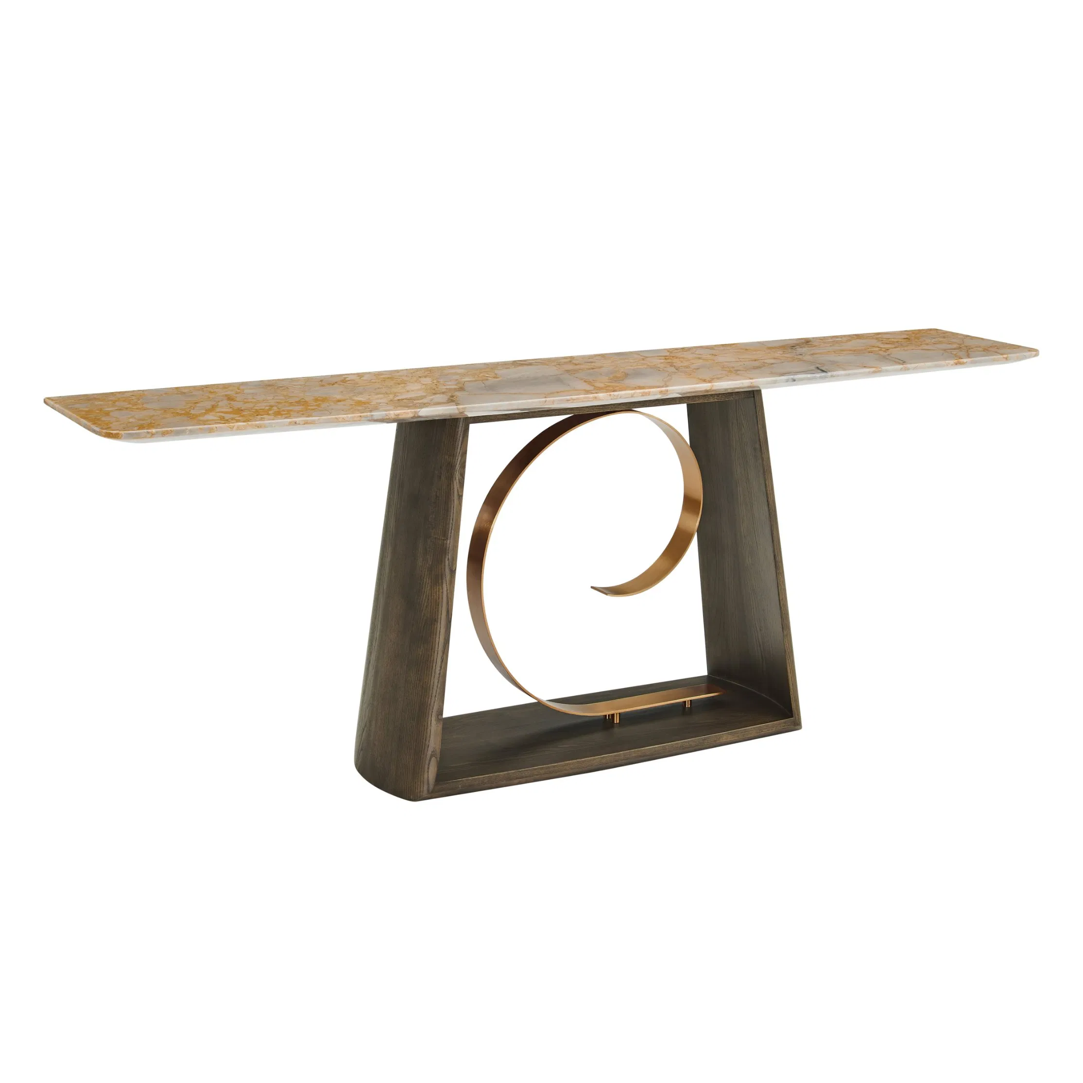 Wooden Solid Modern Glass Customized Dining Restaurant Console Table