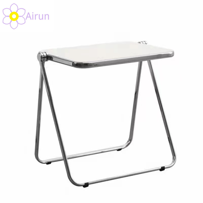 Antique Wrought Iron Legs Stainless Steel Base Small in for Living Room Nesting End with Metal Side and Coffee Table