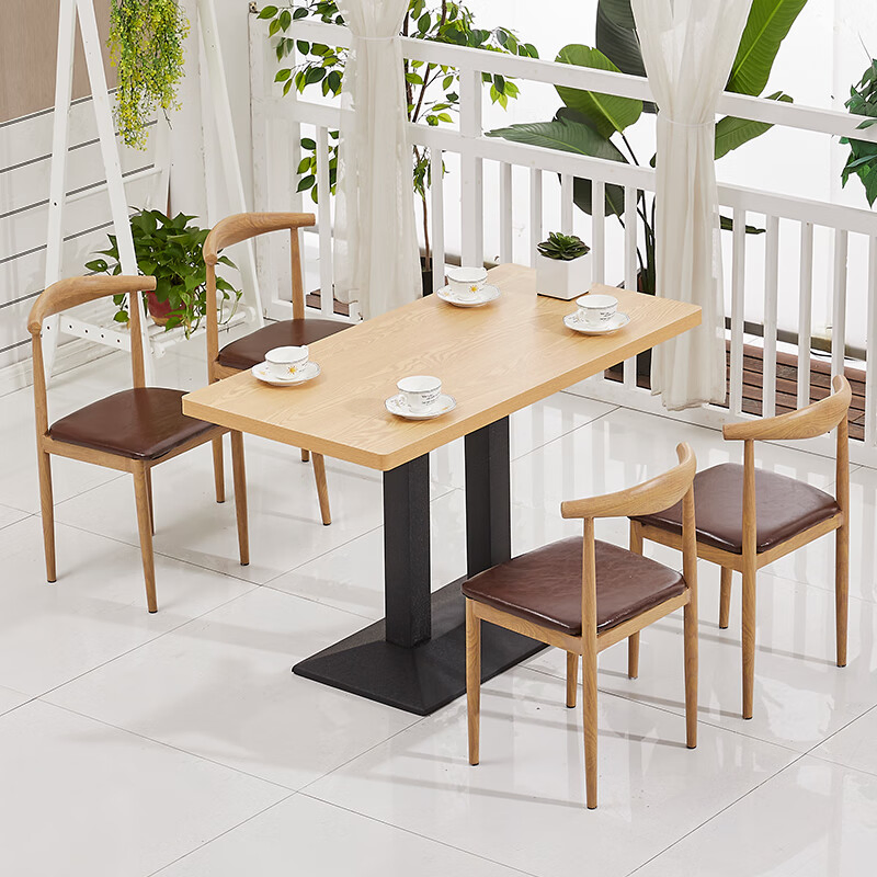 Phenolic HPL Table Dining Table for Restaurant Indoor and Outdoor