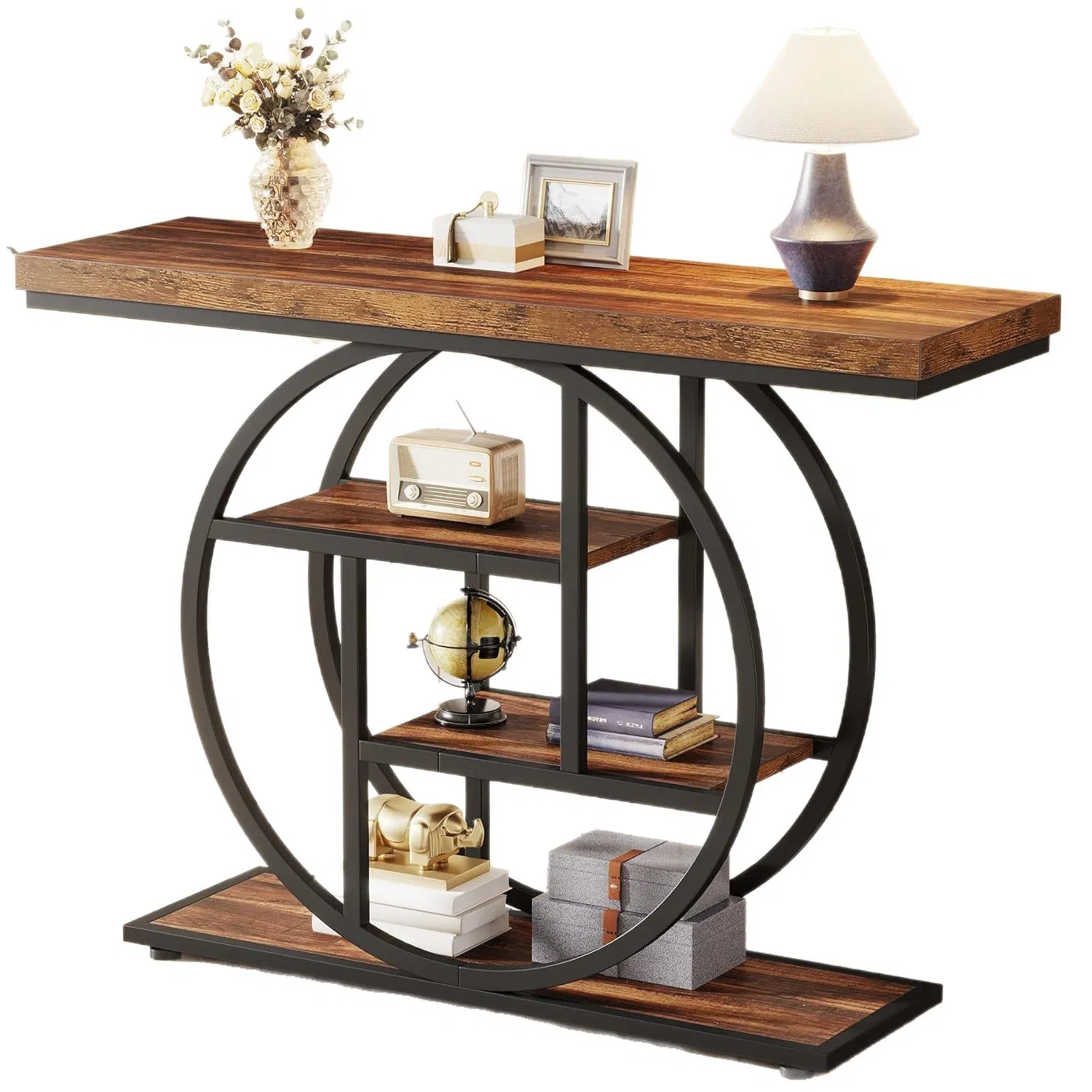 Cross-Border Entryway Console Table for Home Wall-Mounted Storage Rack