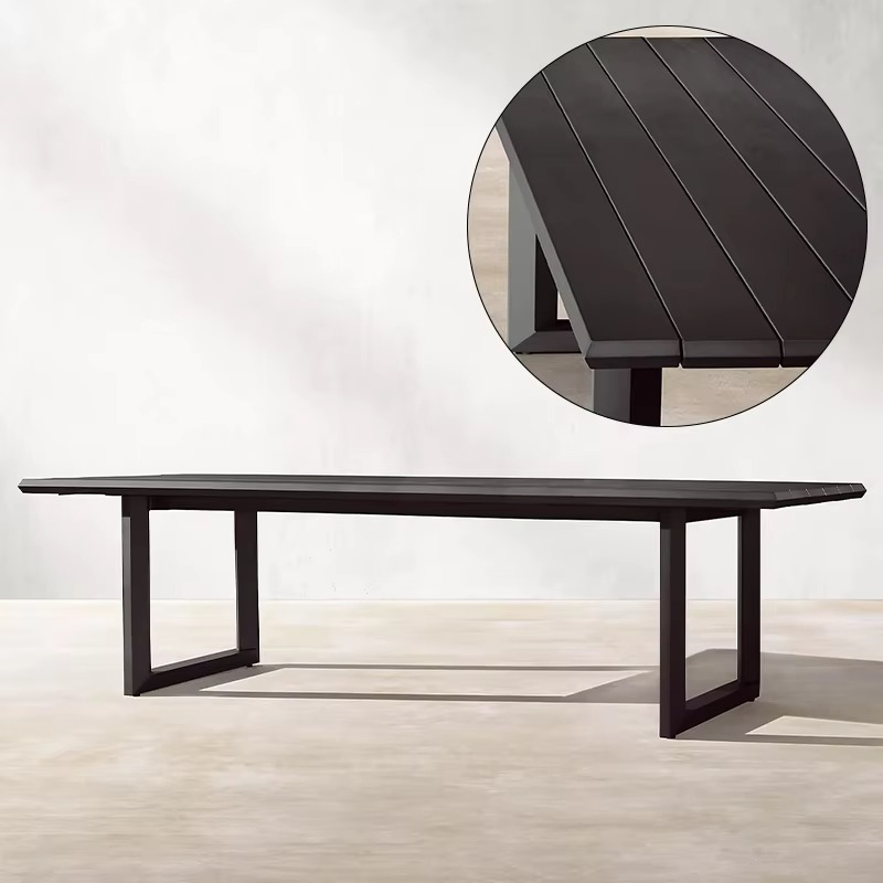 High Quality Factory Outdoor Dining Table Set Chairs for Patio Furniture Garden