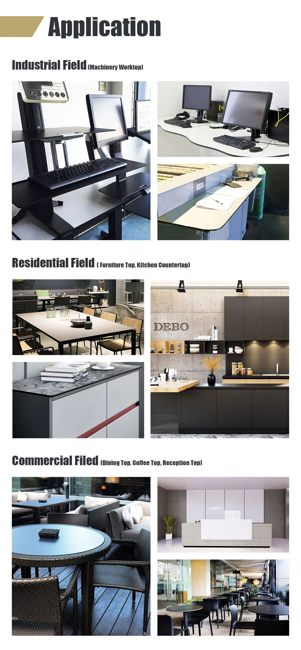 Compact Laminate Features