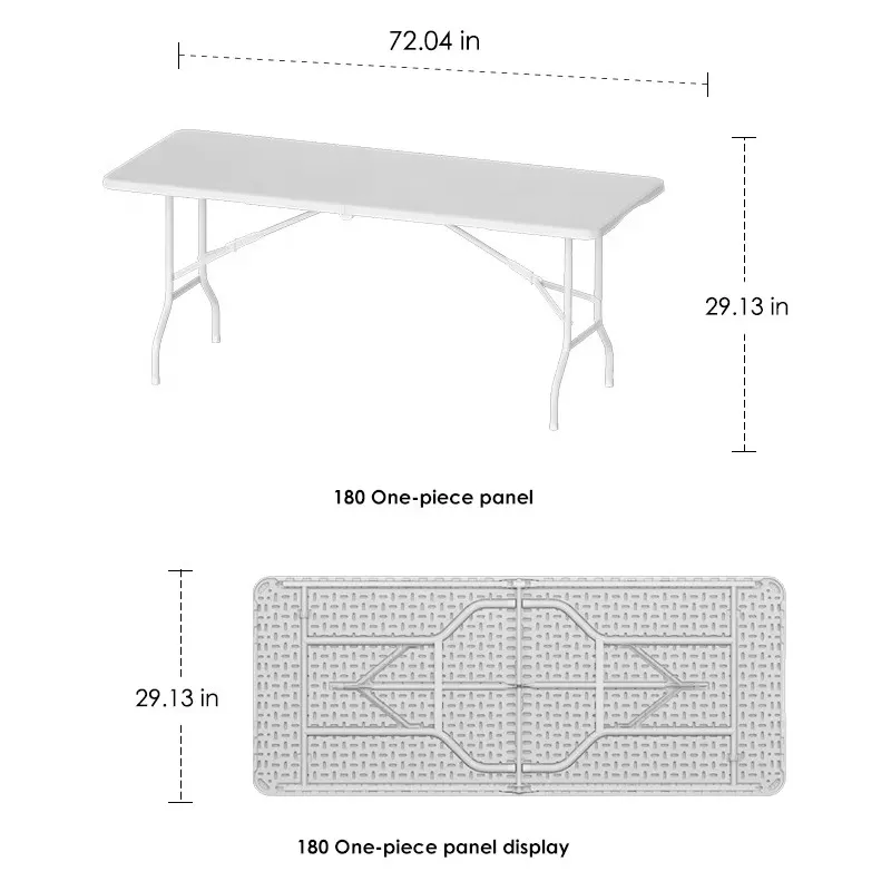 Plastic Folding Table 2